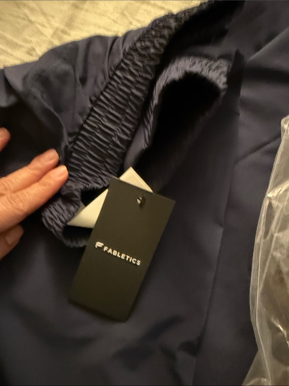 Fabletics Women's Wide Leg Pants - Navy - Picture 2 of 3